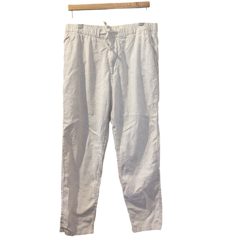 H&M Linen Blend Pants Size Medium